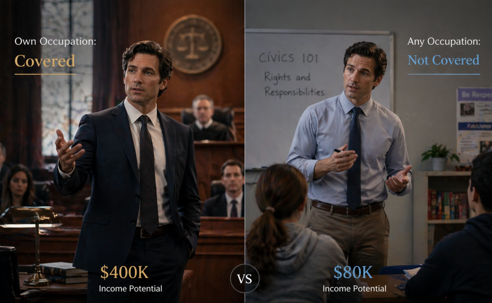 covered vs not covered covered vs not covered